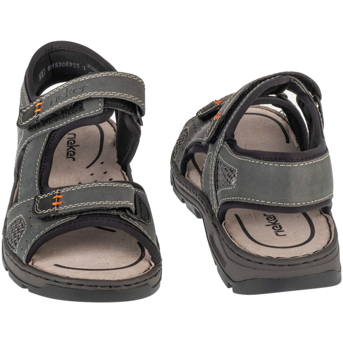 Men's Sports Sandals Rieker Gray