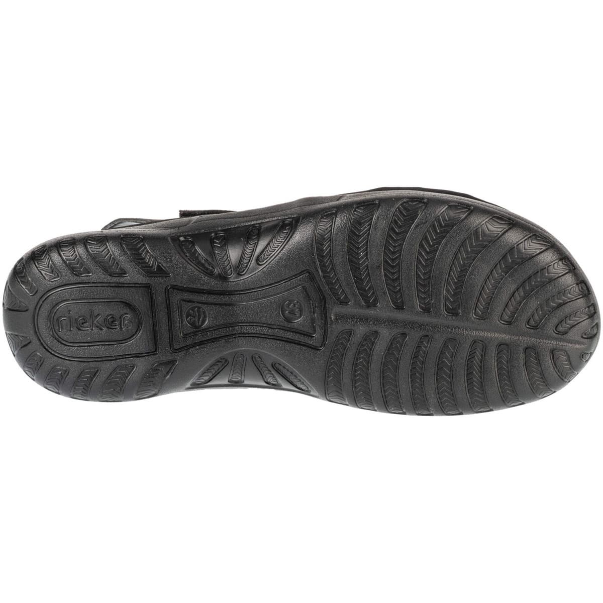 Women's Sports Sandals Rieker Black