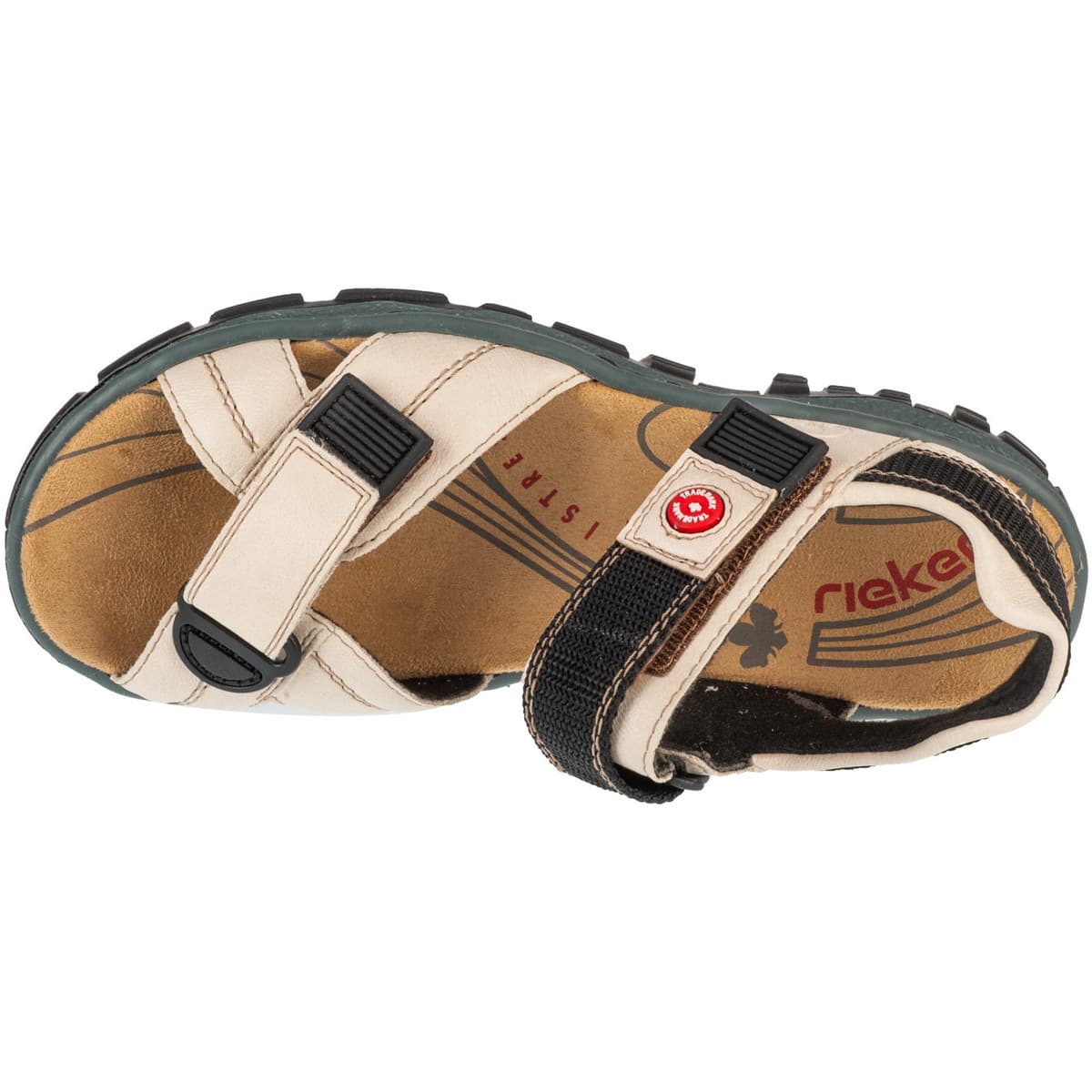 Women's Sports Sandals Rieker Beige