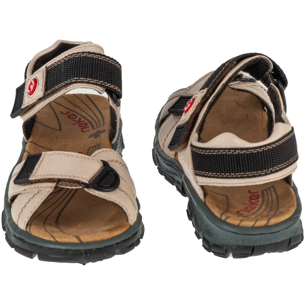 Women's Sports Sandals Rieker Beige