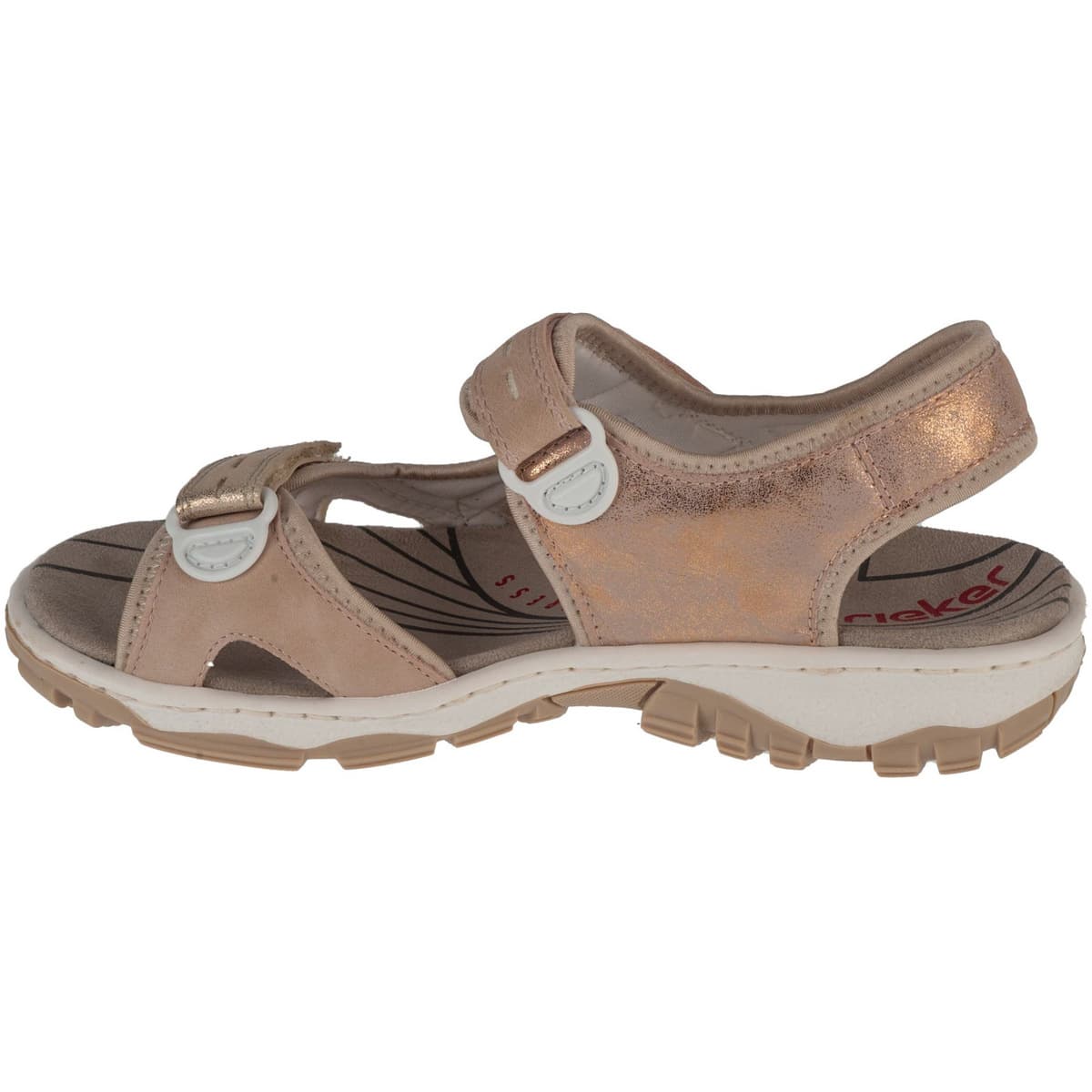 Women's Sports Sandals Rieker Pink