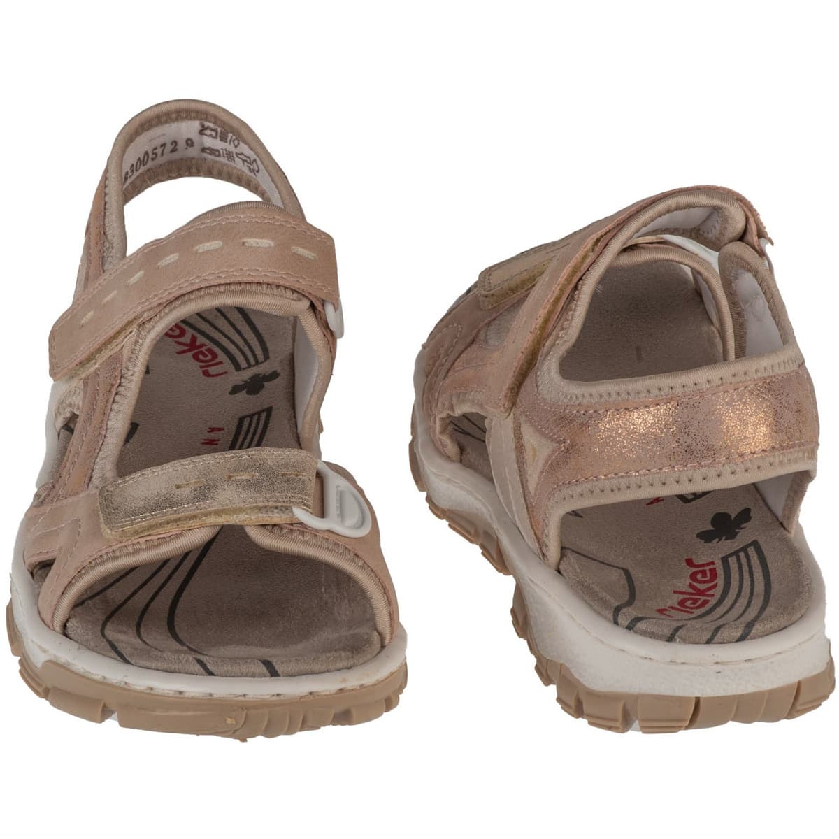 Women's Sports Sandals Rieker Pink