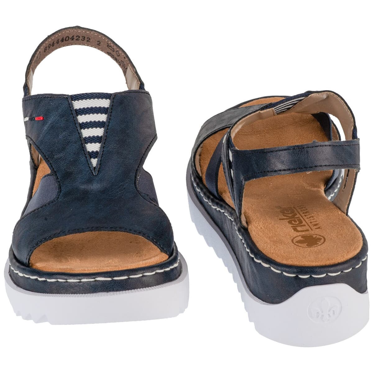 Women's Sports Sandals Rieker Blue