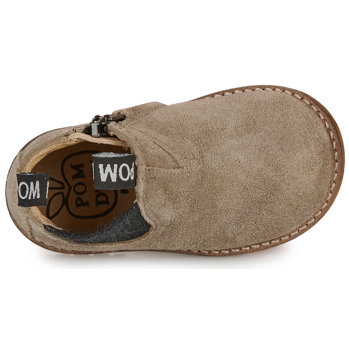 Girls' Boots Pom d'Api Beige