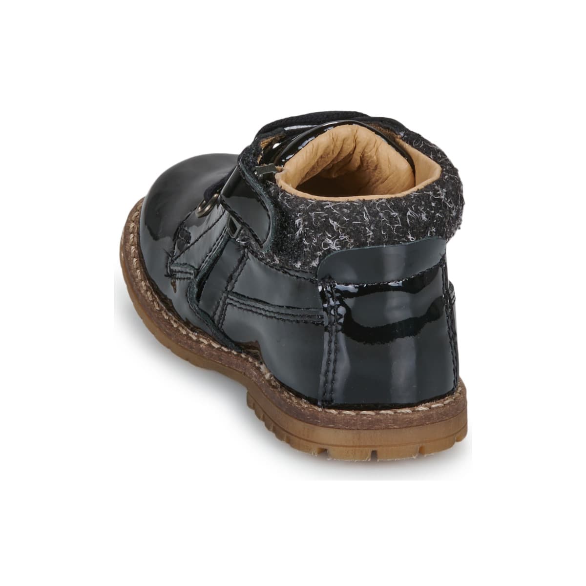 Girls' Ankle Boots Pom d'Api Black