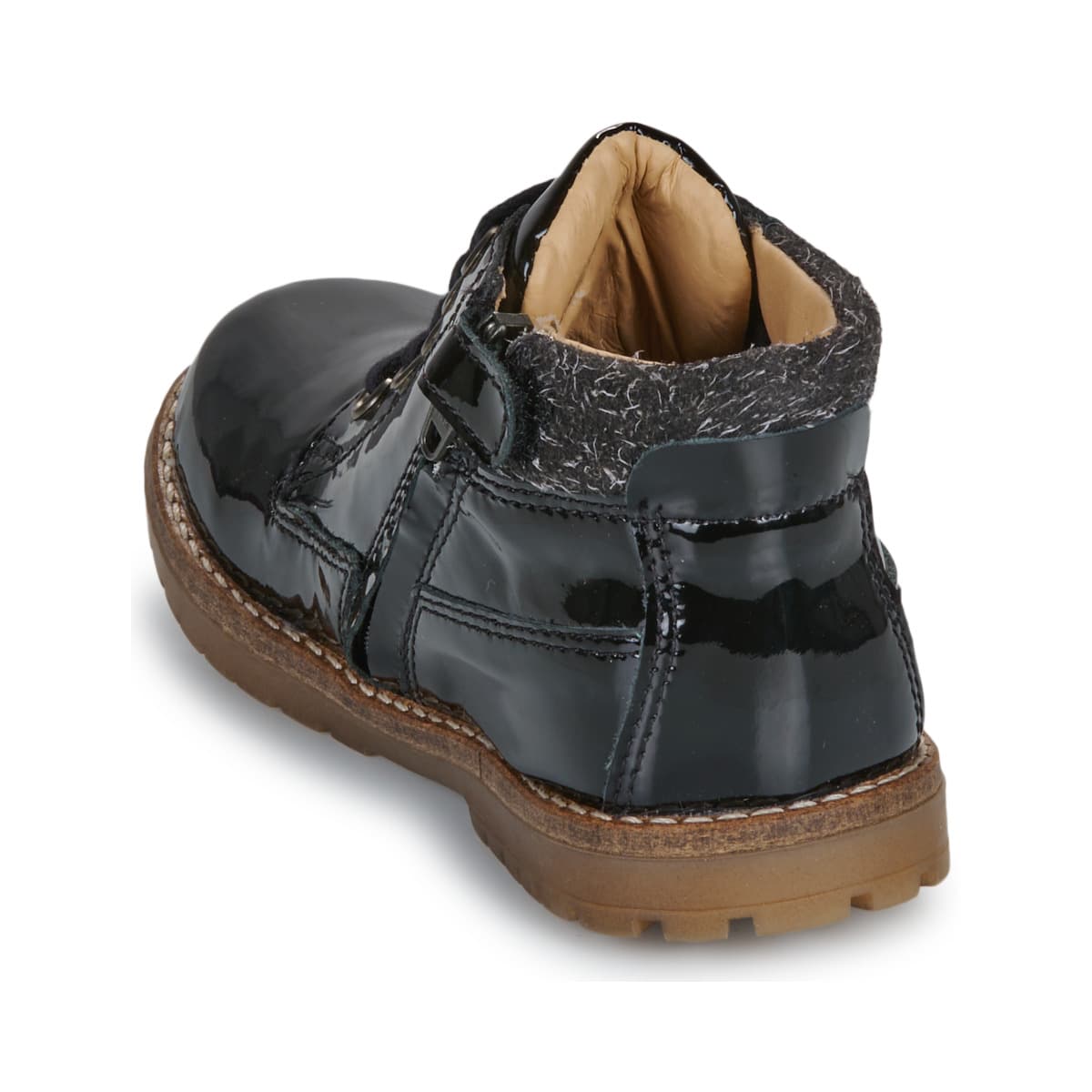 Girls' Ankle Boots Pom d'Api Black