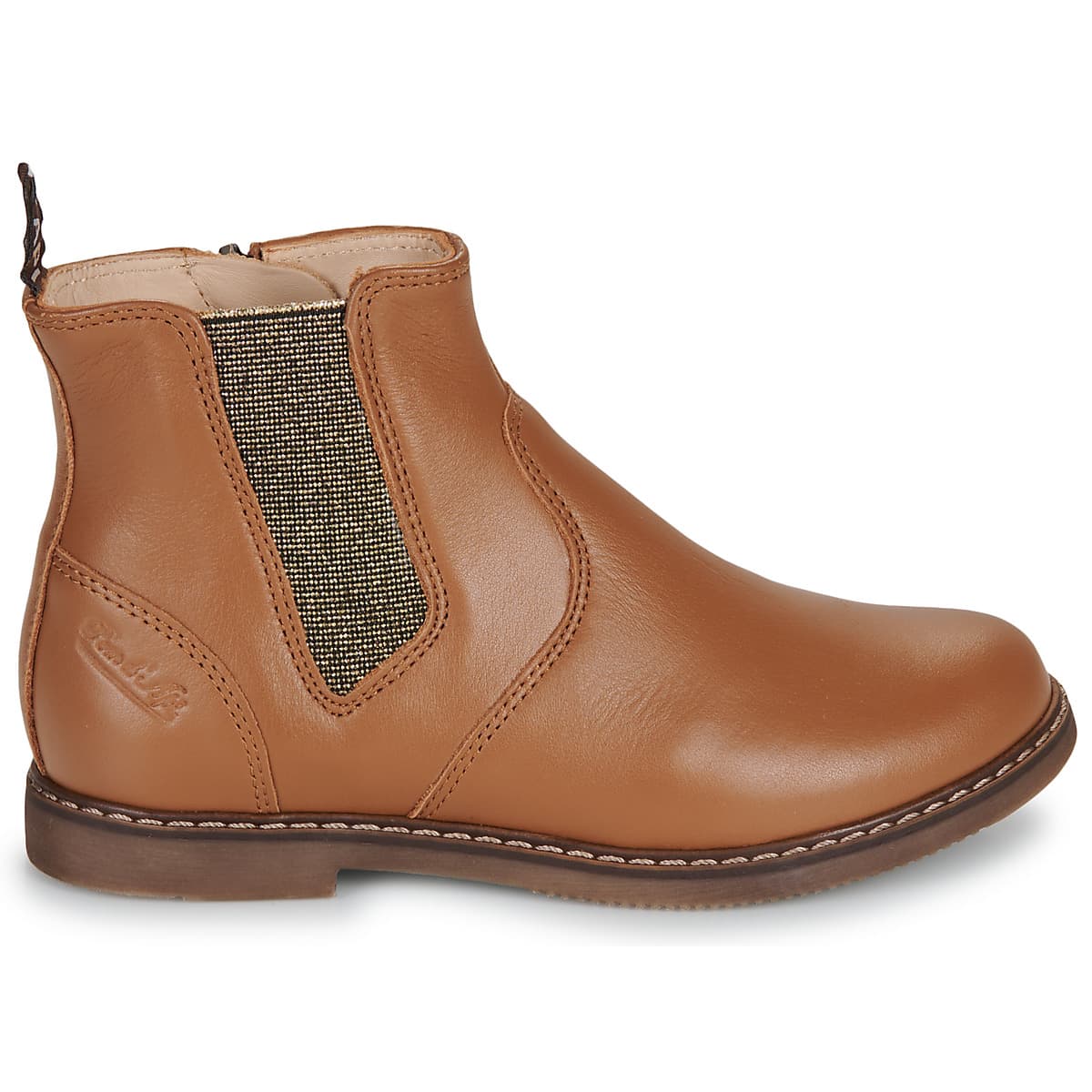 Girls' Ankle Boots Pom d'Api Brown