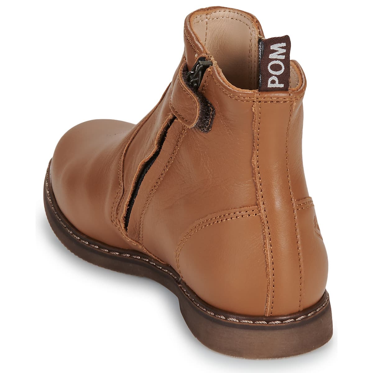 Girls' Ankle Boots Pom d'Api Brown