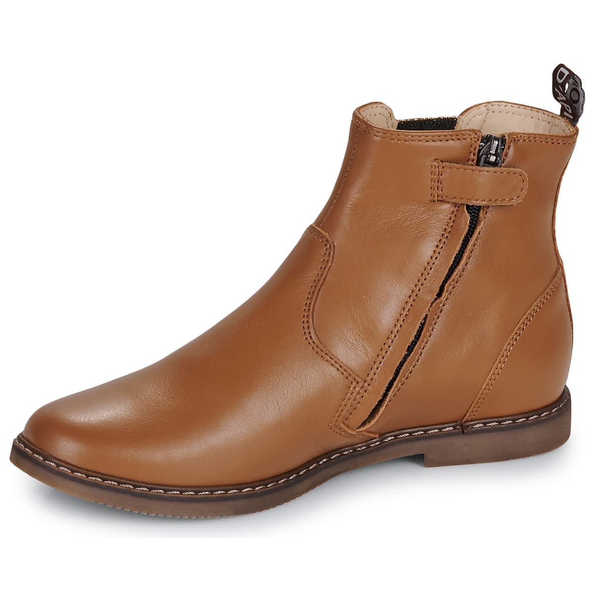 Girls' Ankle Boots Pom d'Api Brown