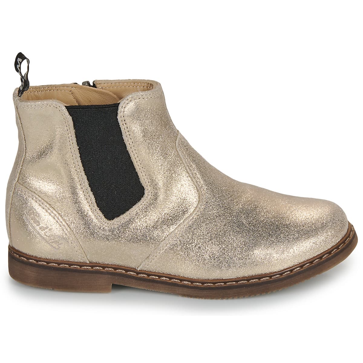 Girls' Ankle Boots Pom d'Api Gold