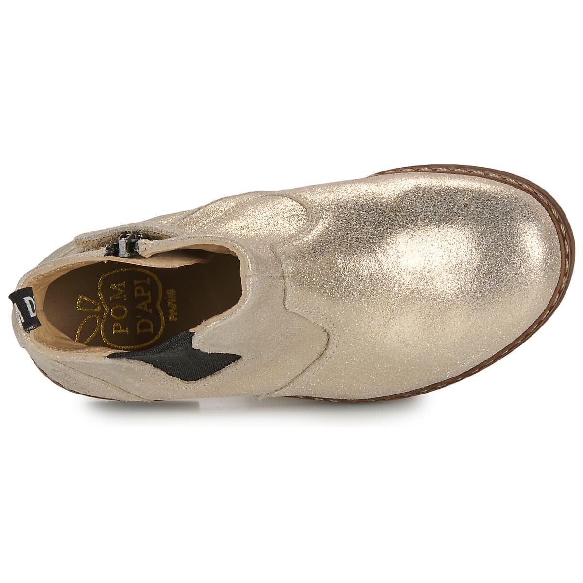 Girls' Ankle Boots Pom d'Api Gold