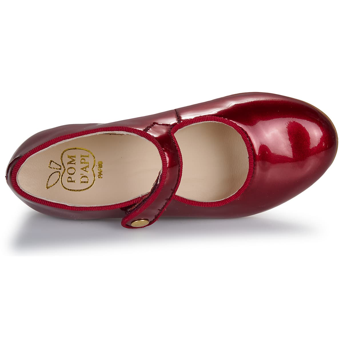 Women's Ballet Flats Pom d'Api Red