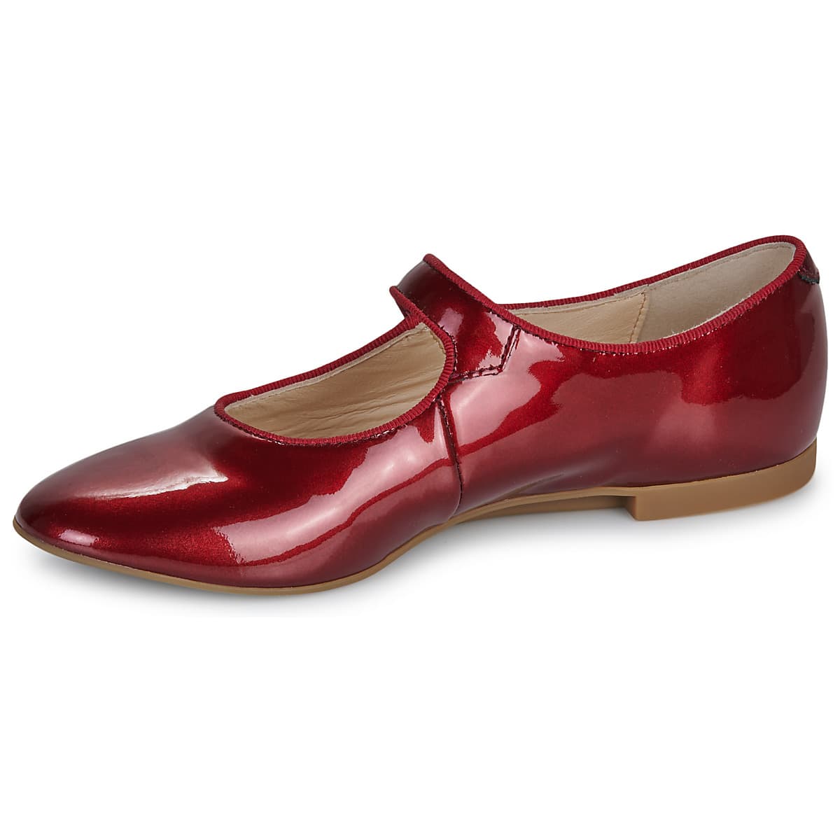 Women's Ballet Flats Pom d'Api Red