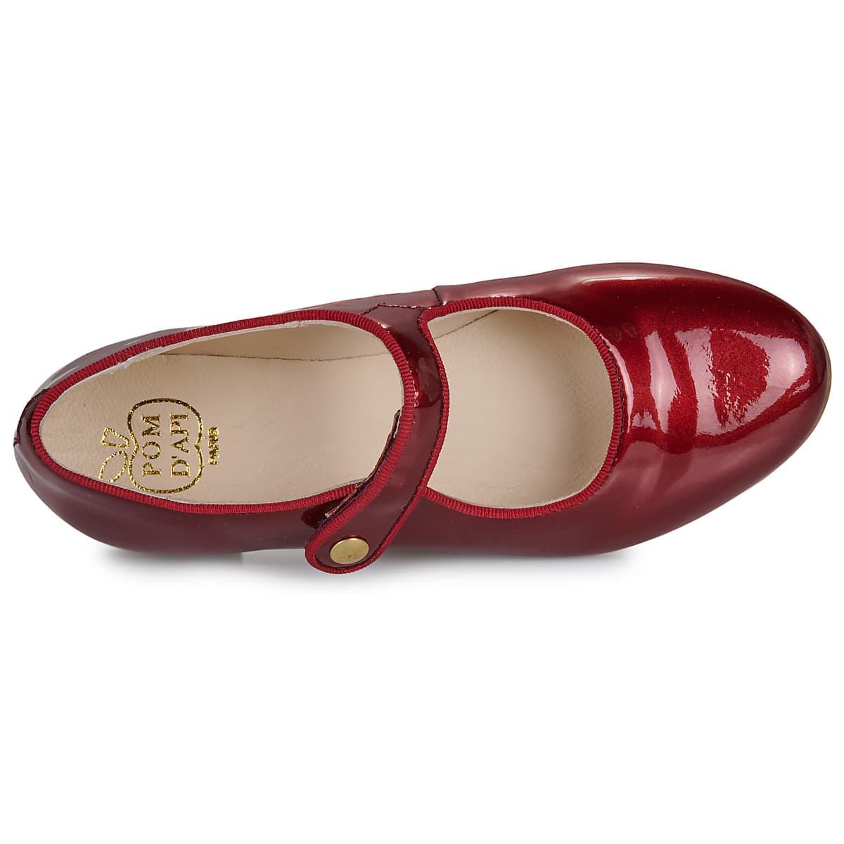 Women's Ballet Flats Pom d'Api Red