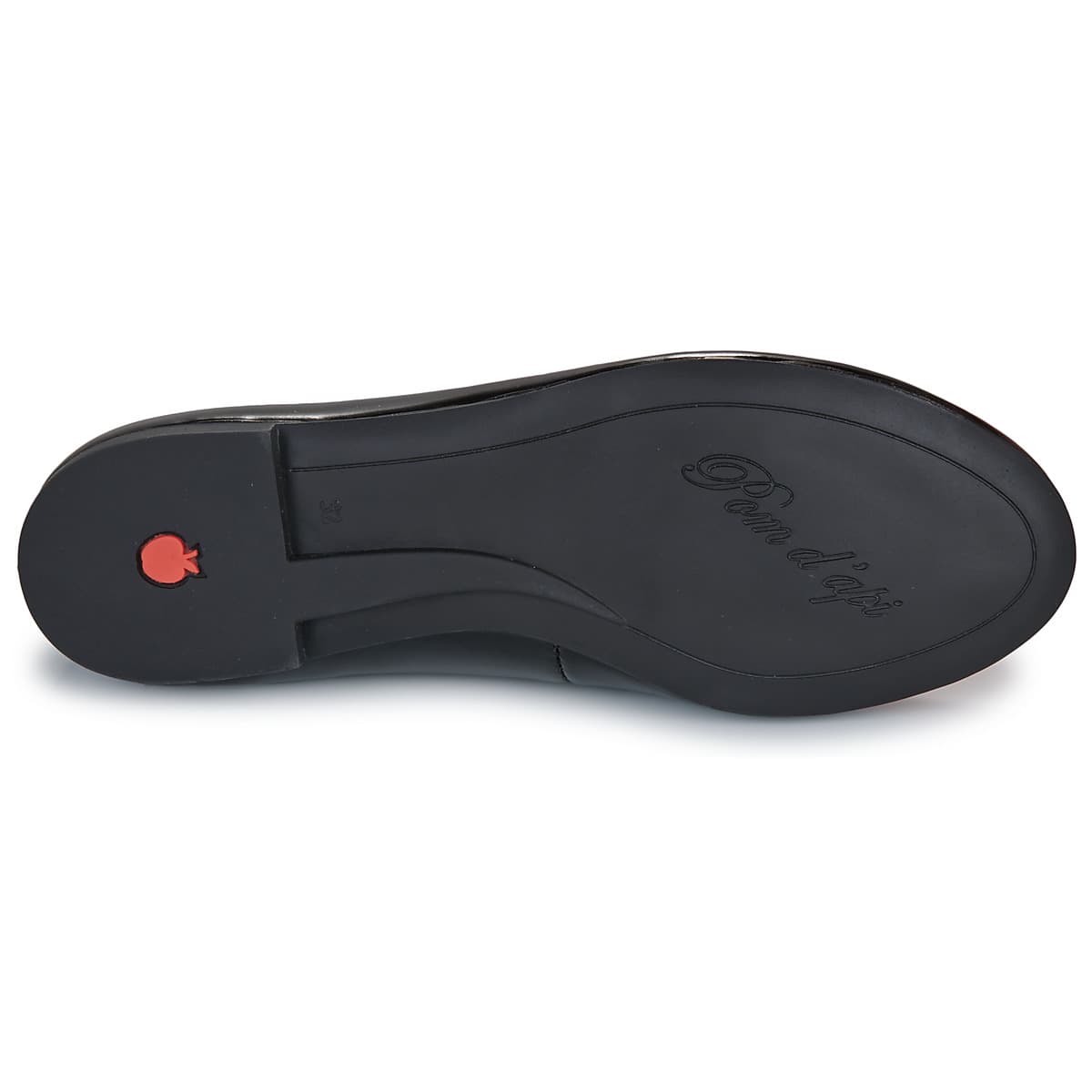 Women's Ballet Flats Pom d'Api Black