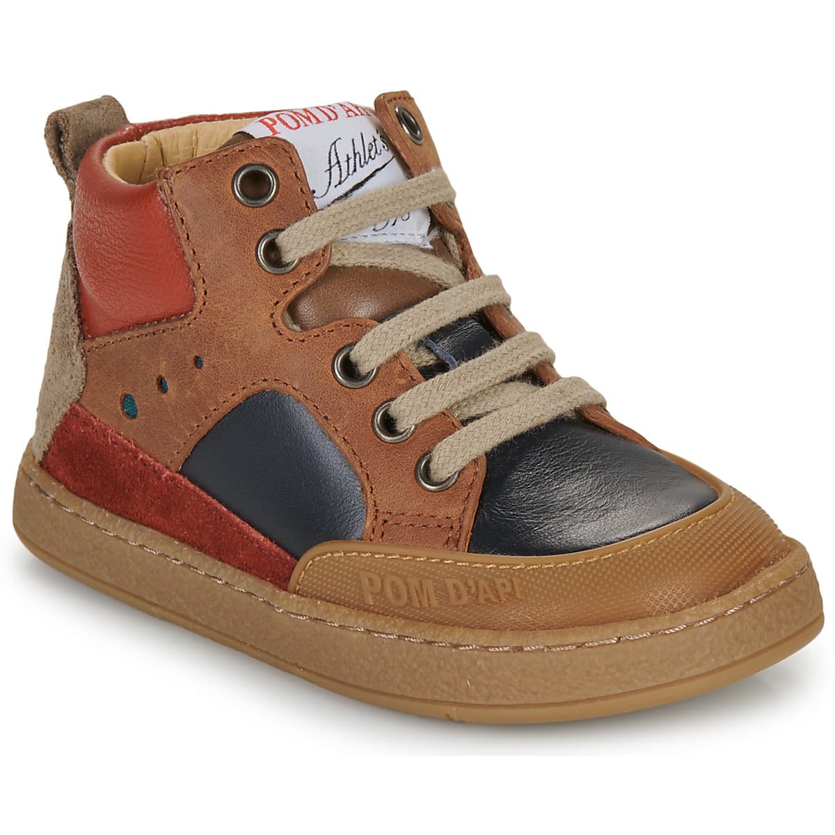 Boys' Sneakers Pom d'Api Multicolor