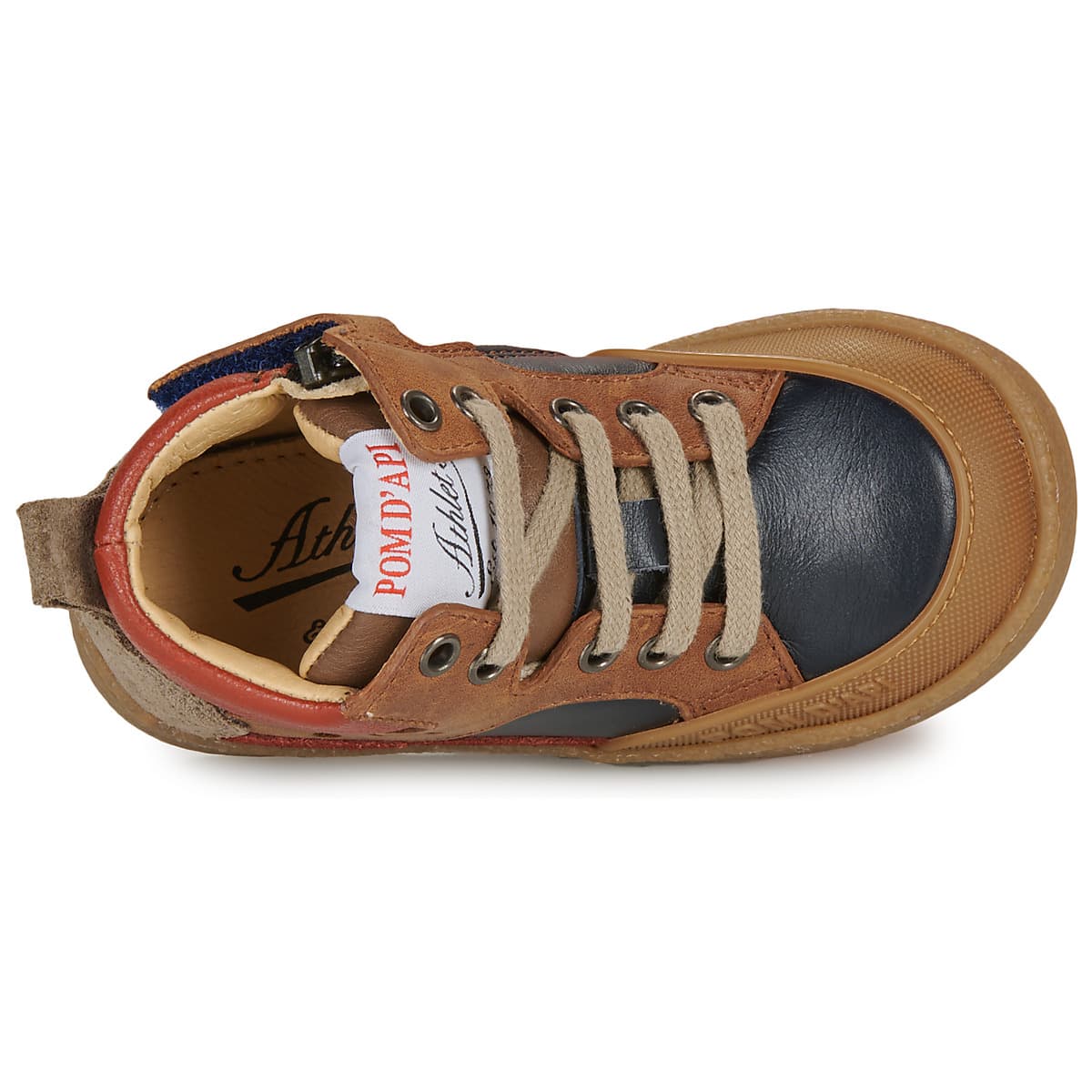 Boys' Sneakers Pom d'Api Multicolor