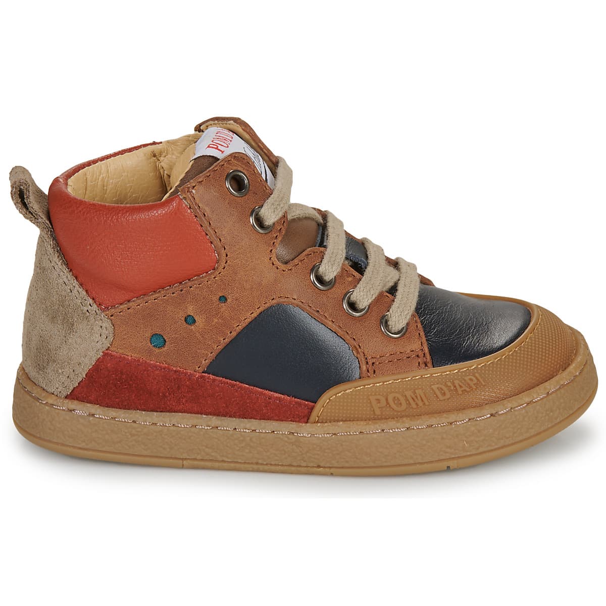 Boys' Sneakers Pom d'Api Multicolor