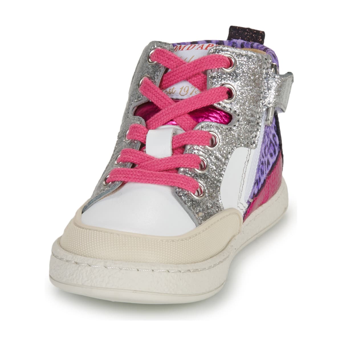 Girls' Sneakers Pom d'Api Multicolor