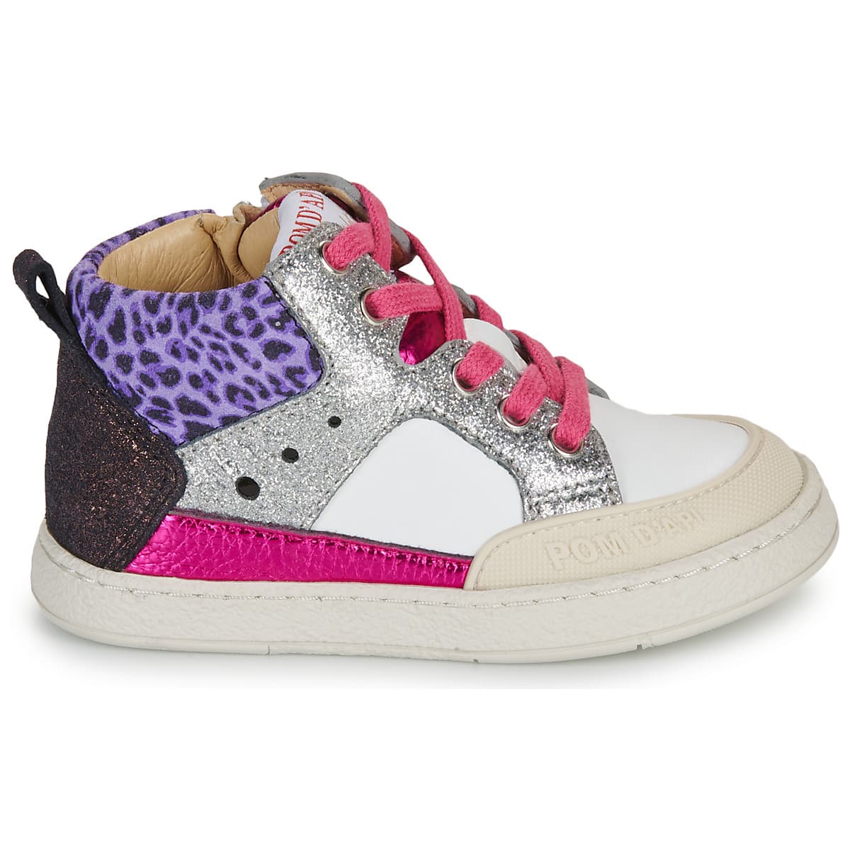 Girls' Sneakers Pom d'Api Multicolor