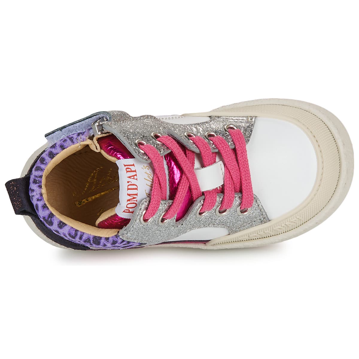Girls' Sneakers Pom d'Api Multicolor