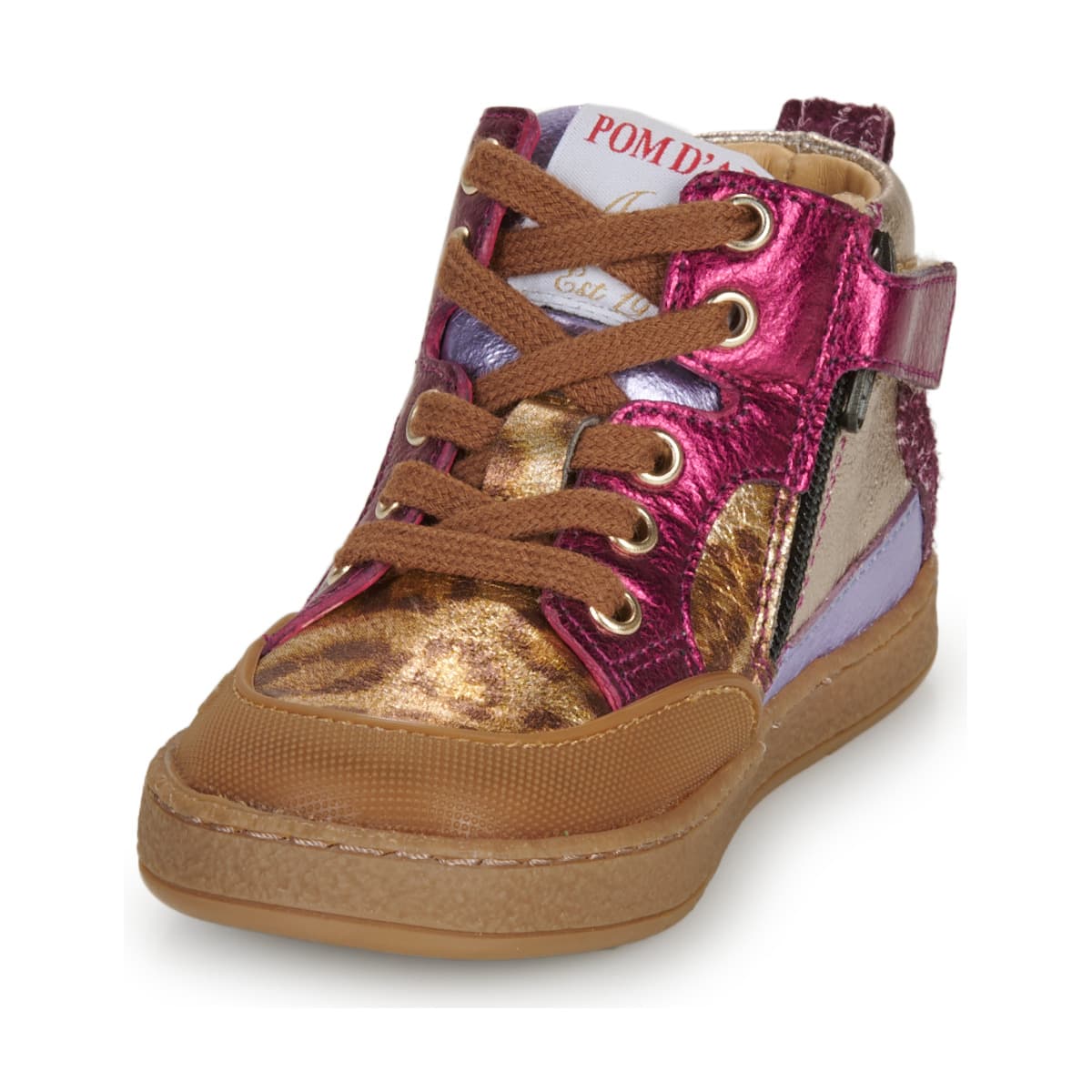 Girls' Sneakers Pom d'Api Multicolor