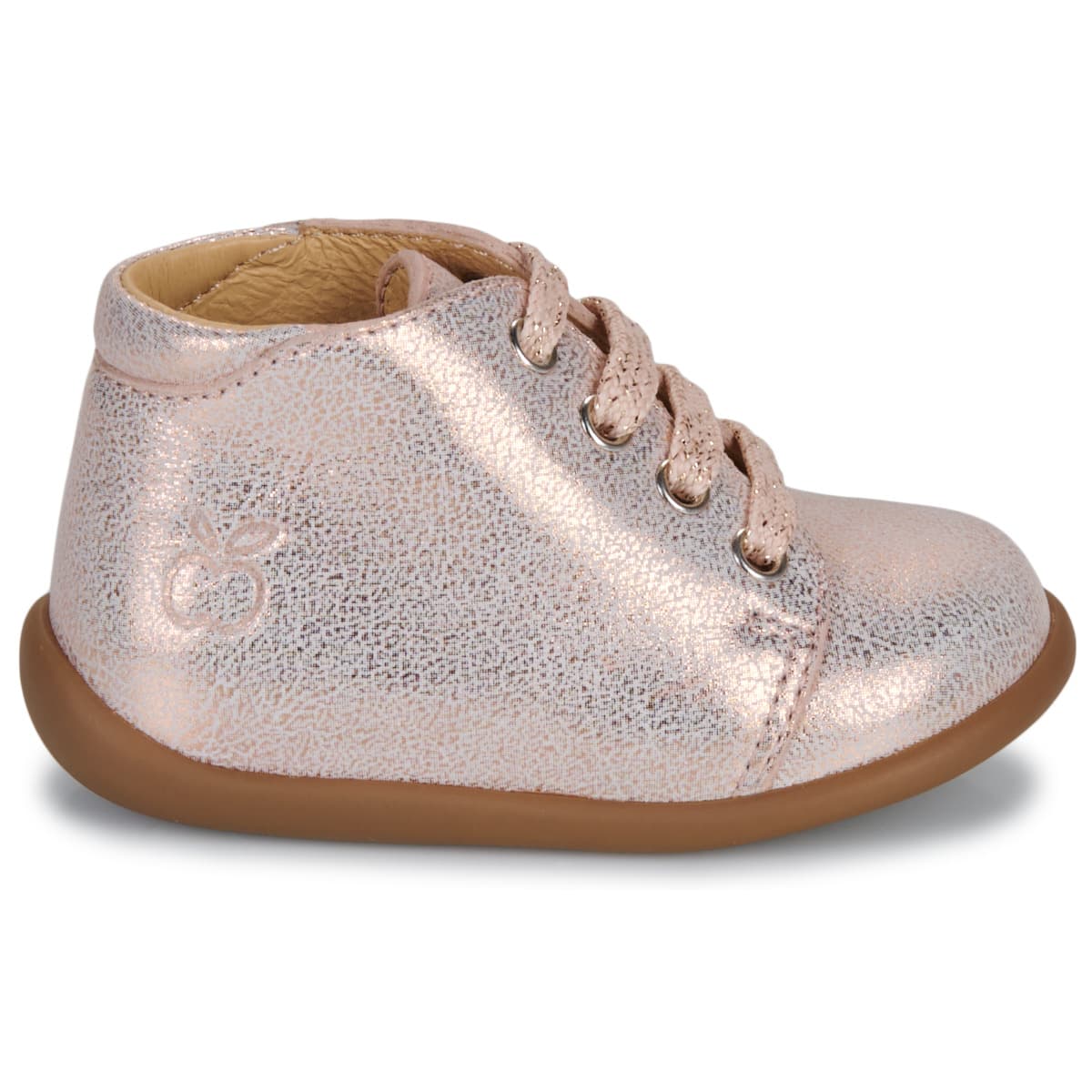 Girls' Ankle Boots Pom d'Api Pink