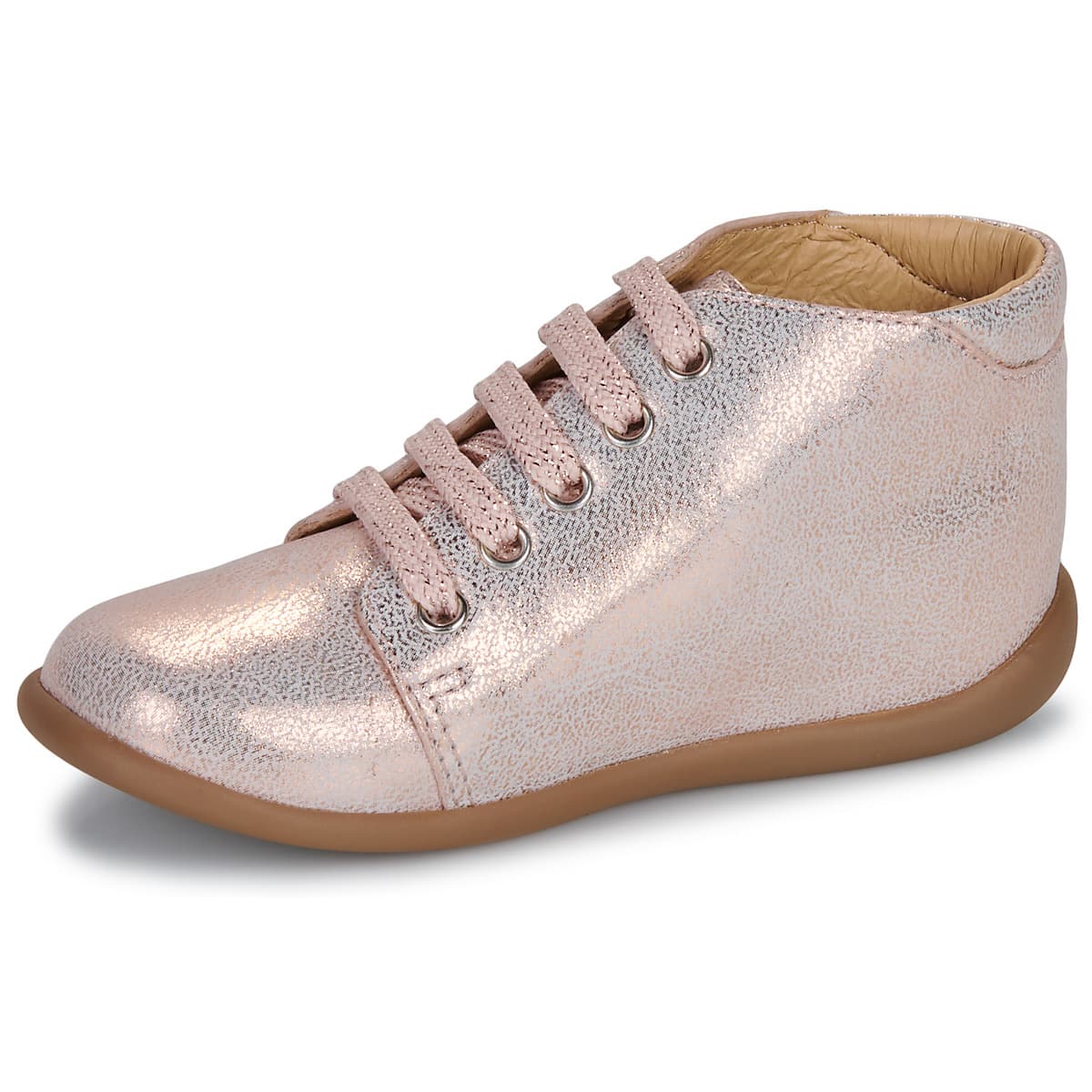 Girls' Ankle Boots Pom d'Api Pink