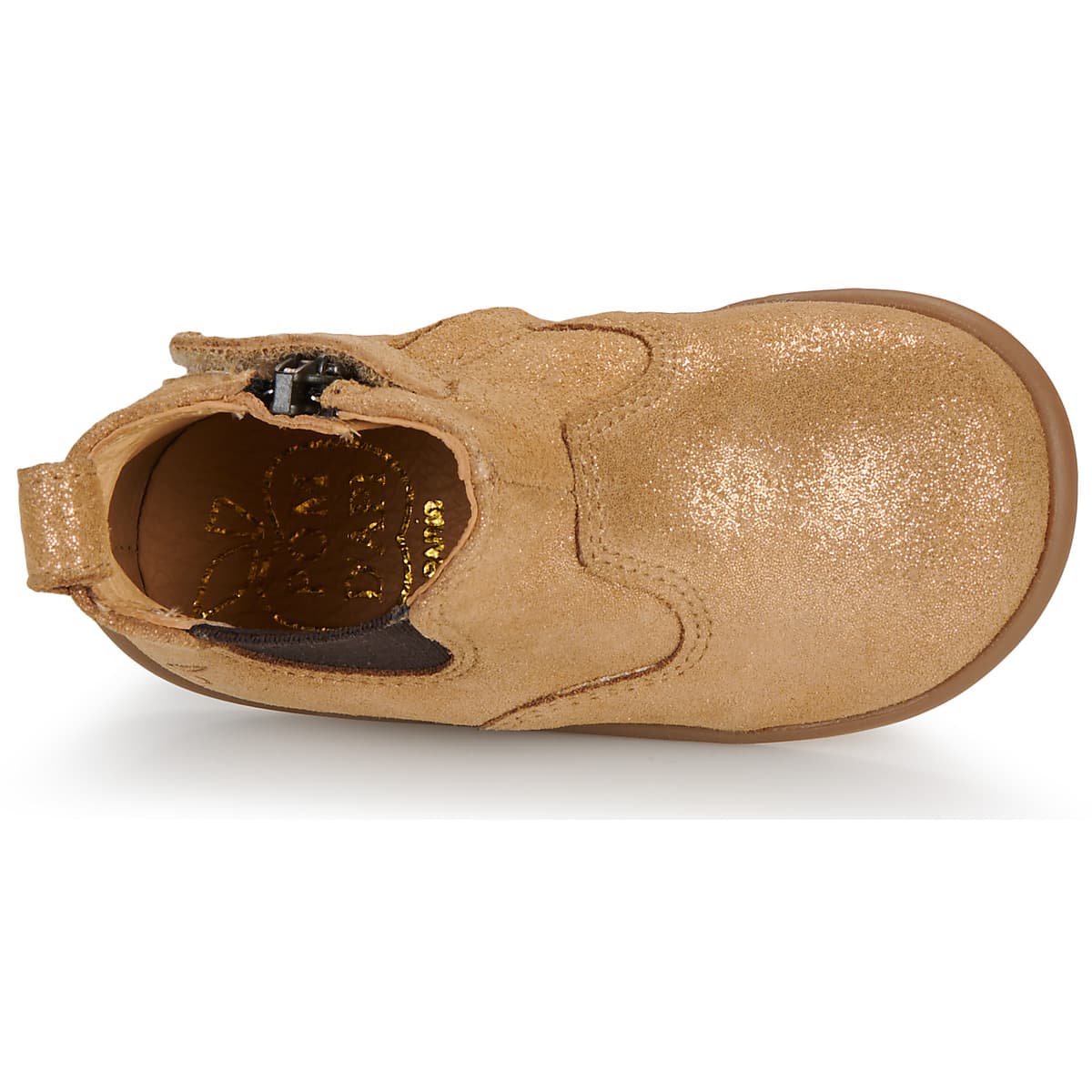 Girls' Ankle Boots Pom d'Api Gold