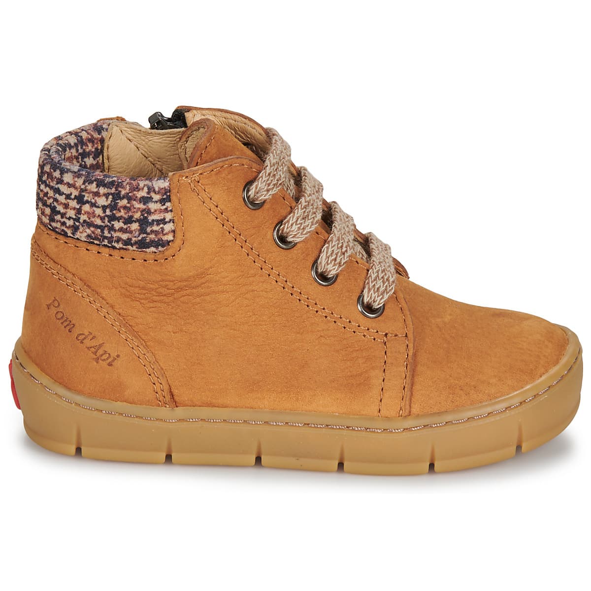 Boys' Sneakers Pom d'Api Brown