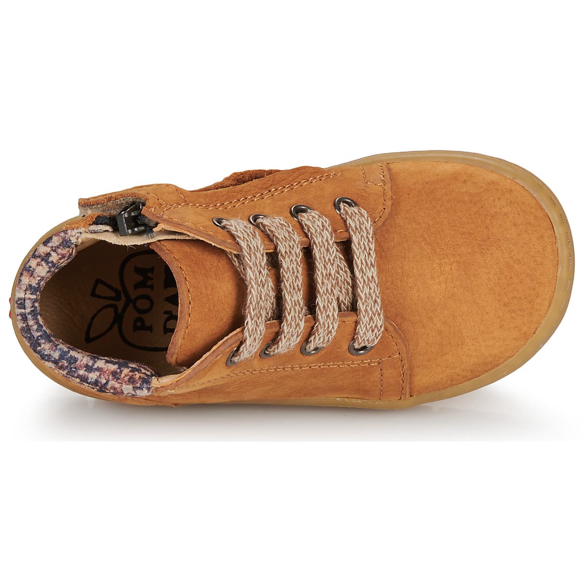 Boys' Sneakers Pom d'Api Brown
