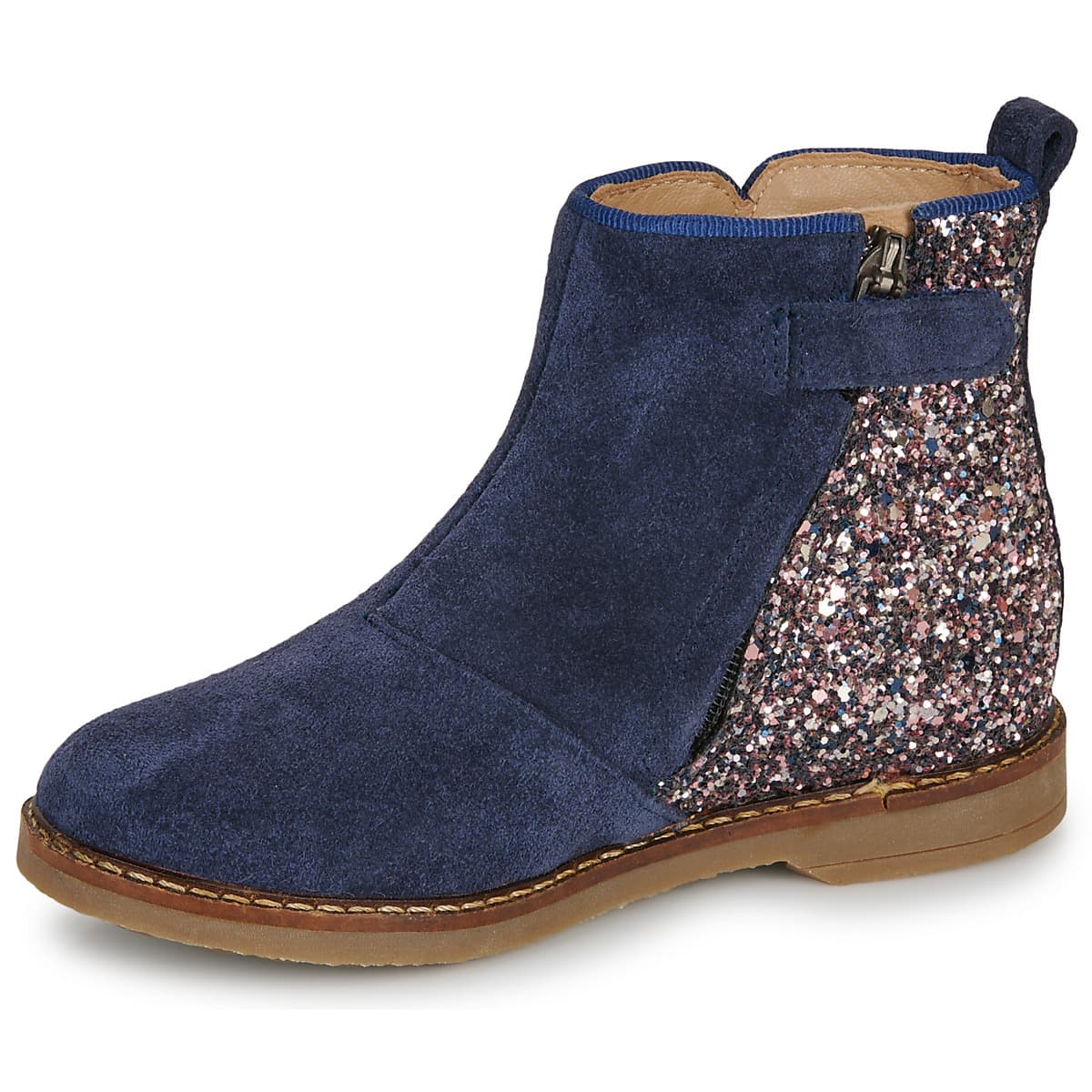 Girls' Ankle Boots Pom d'Api Blue