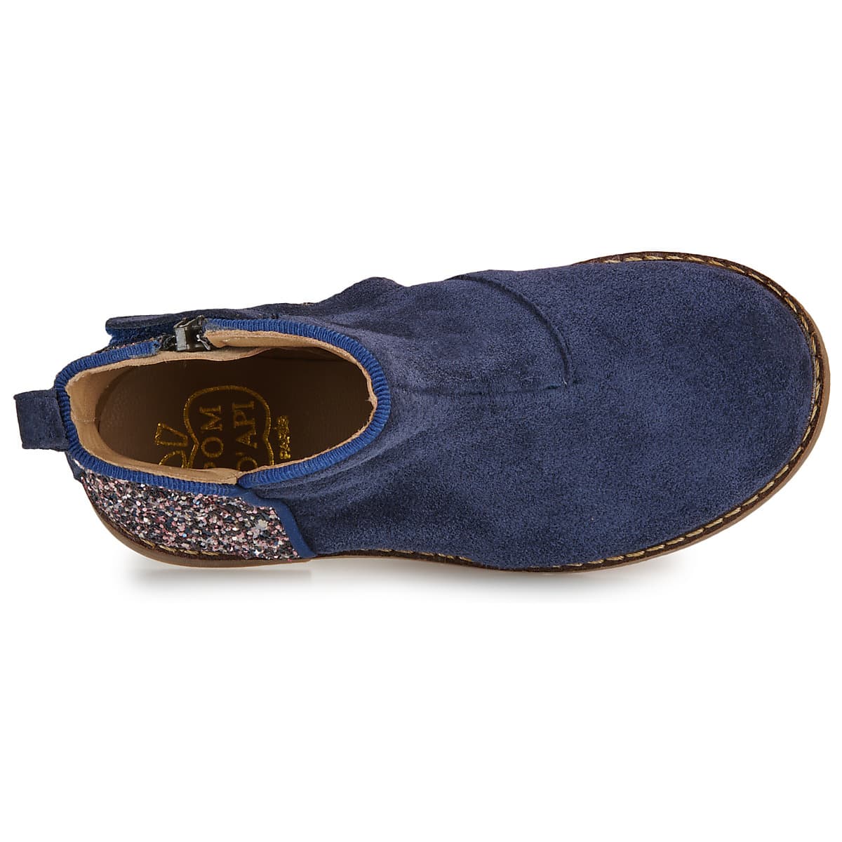 Girls' Ankle Boots Pom d'Api Blue