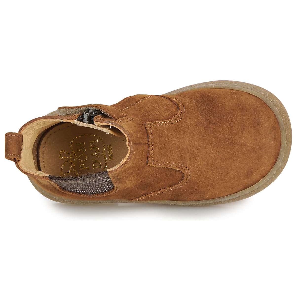 Girls' Boots Pom d'Api Brown