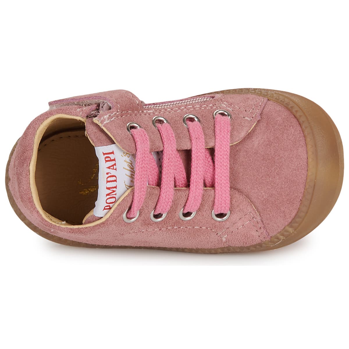 Girls' Ankle Boots Pom d'Api Pink