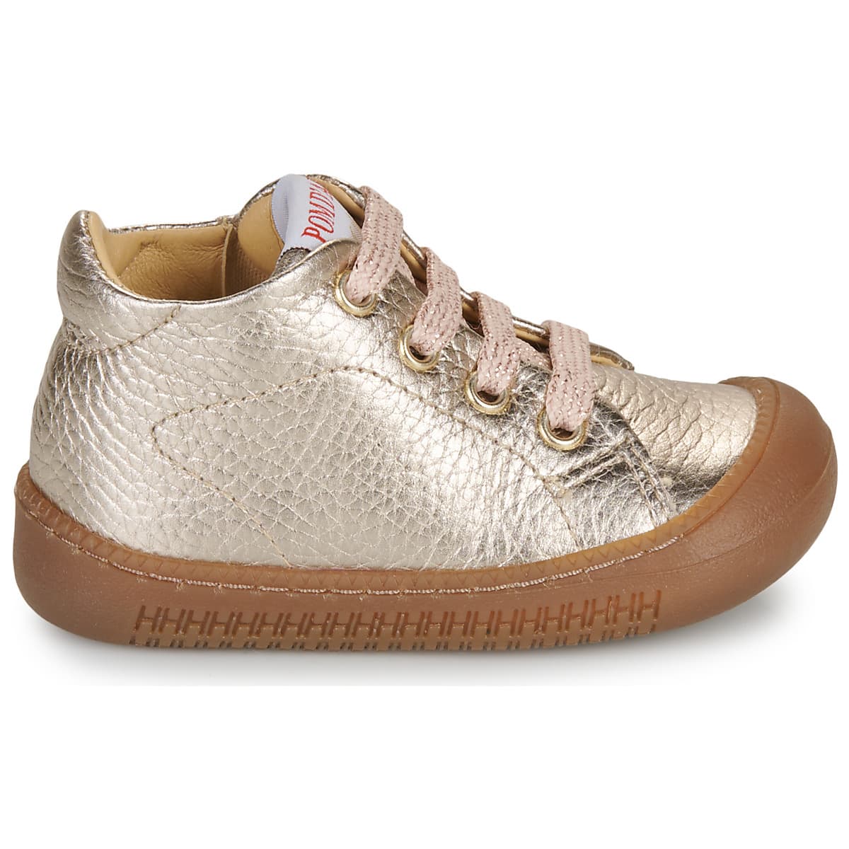 Girls' Ankle Boots Pom d'Api Gold