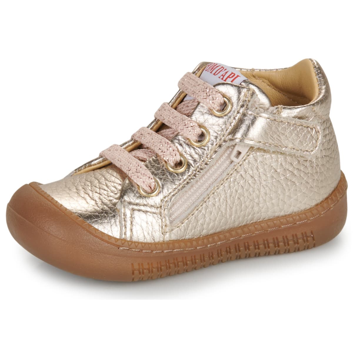 Girls' Ankle Boots Pom d'Api Gold