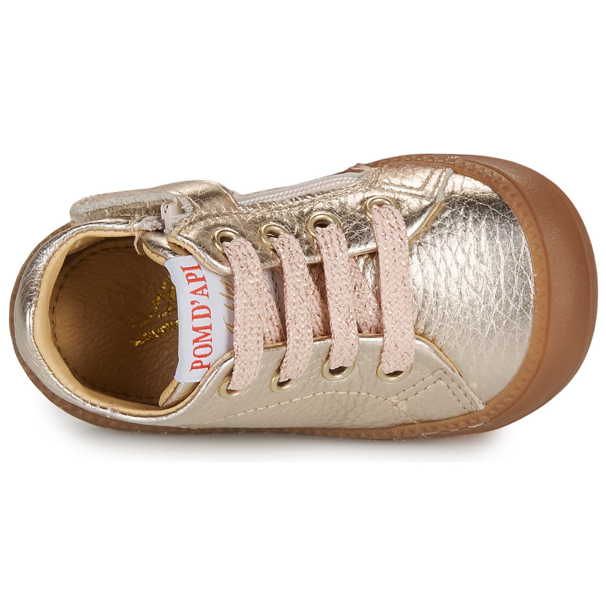 Girls' Ankle Boots Pom d'Api Gold
