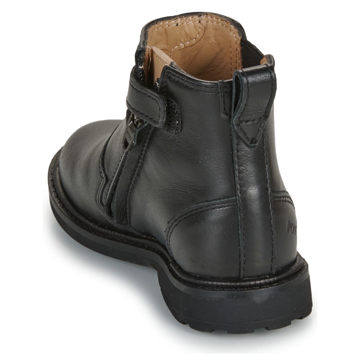 Girls' Ankle Boots Pom d'Api Black