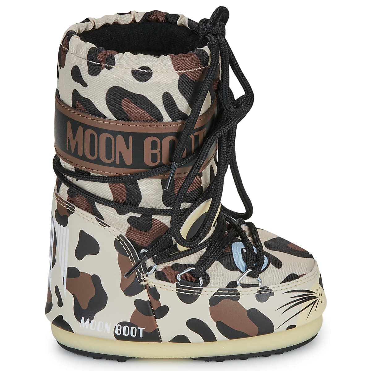 Boys' Outdoor Shoes Moon Boot Brown