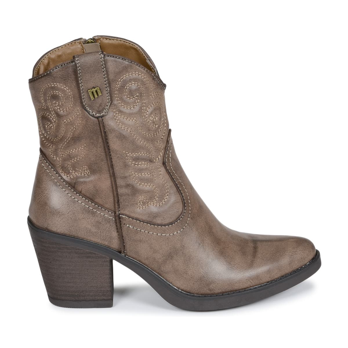 Women's Ankle Boots MTNG Brown