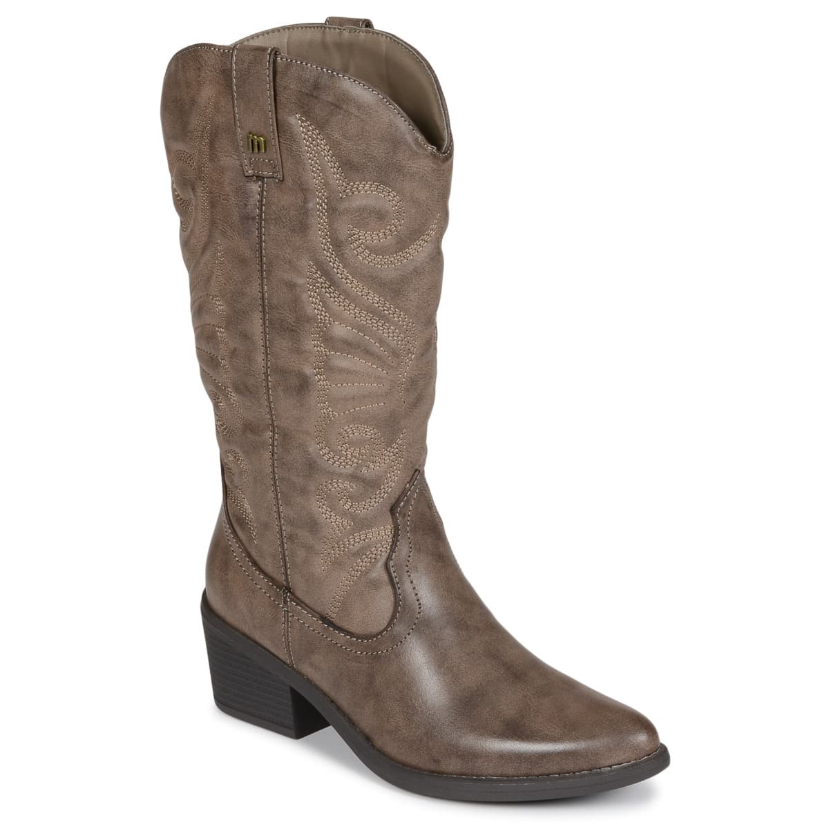 Μπότες με τακούνι MTNG 59794