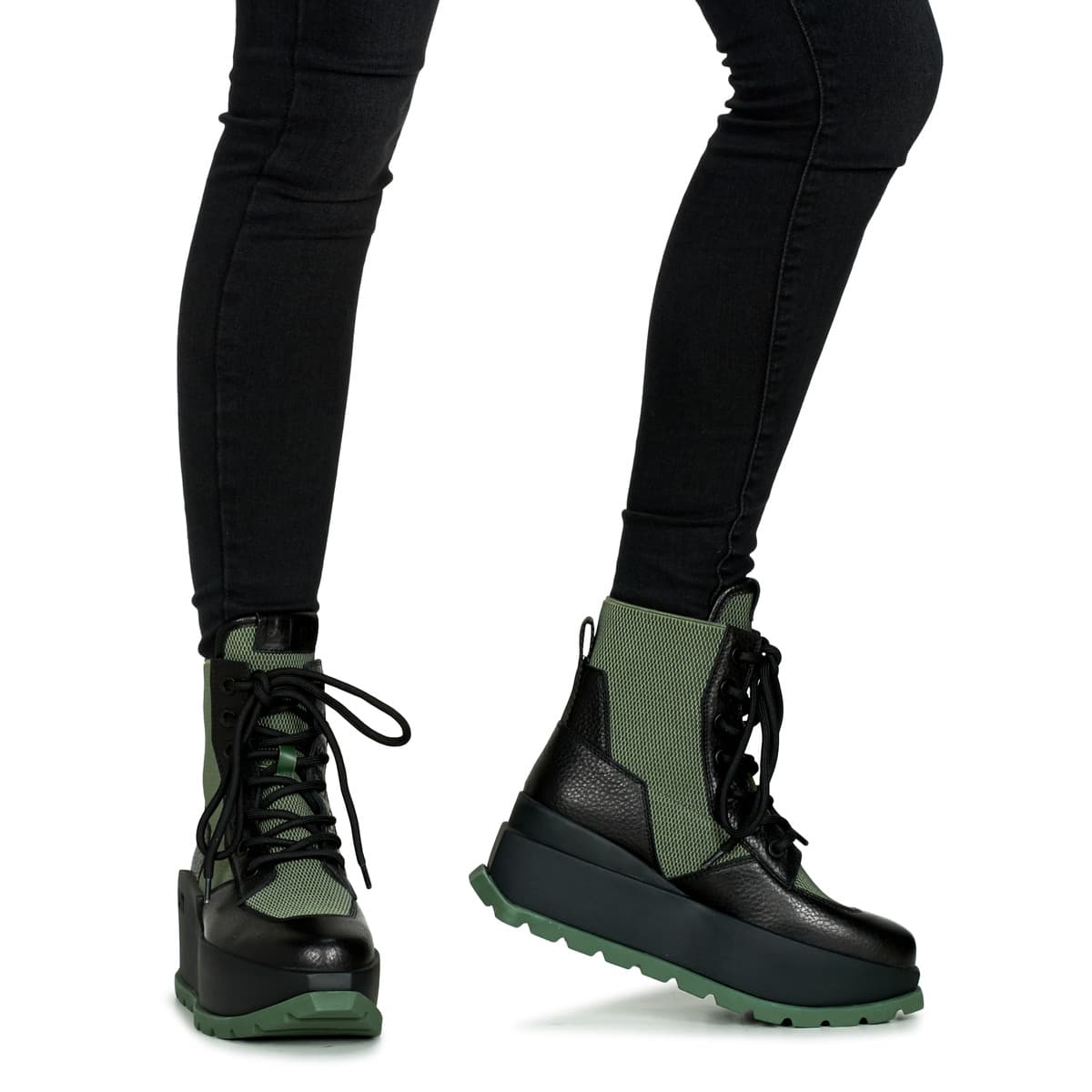 Women's Boots United nude Khaki