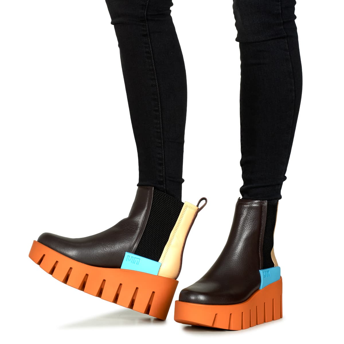 Women's Boots United nude Brown