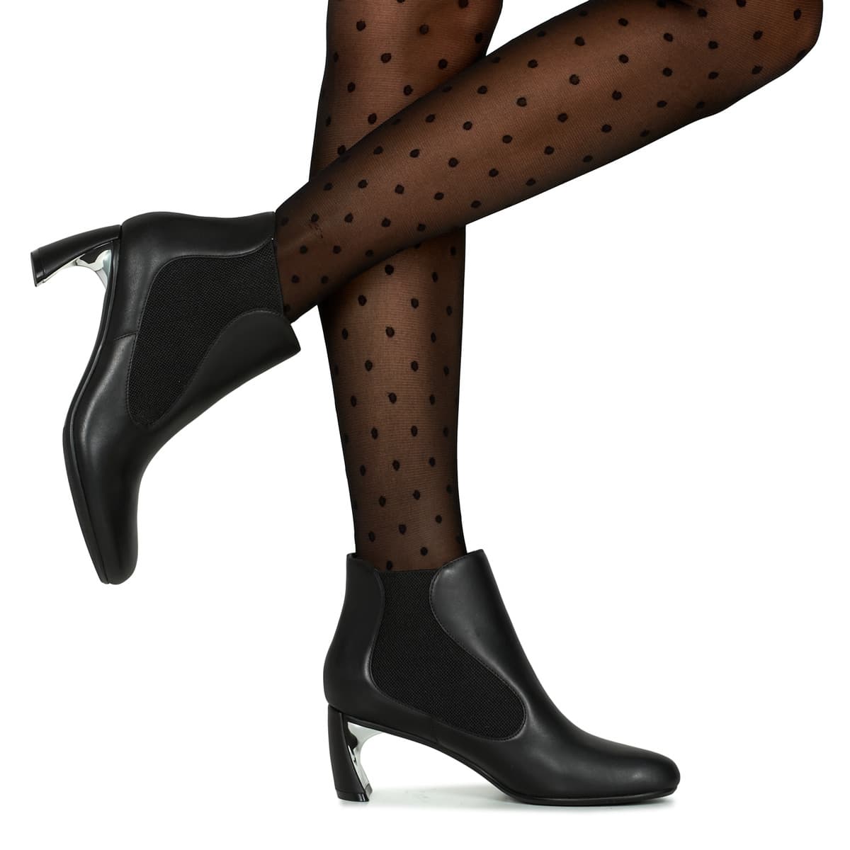 Women's Ankle Boots United nude Black