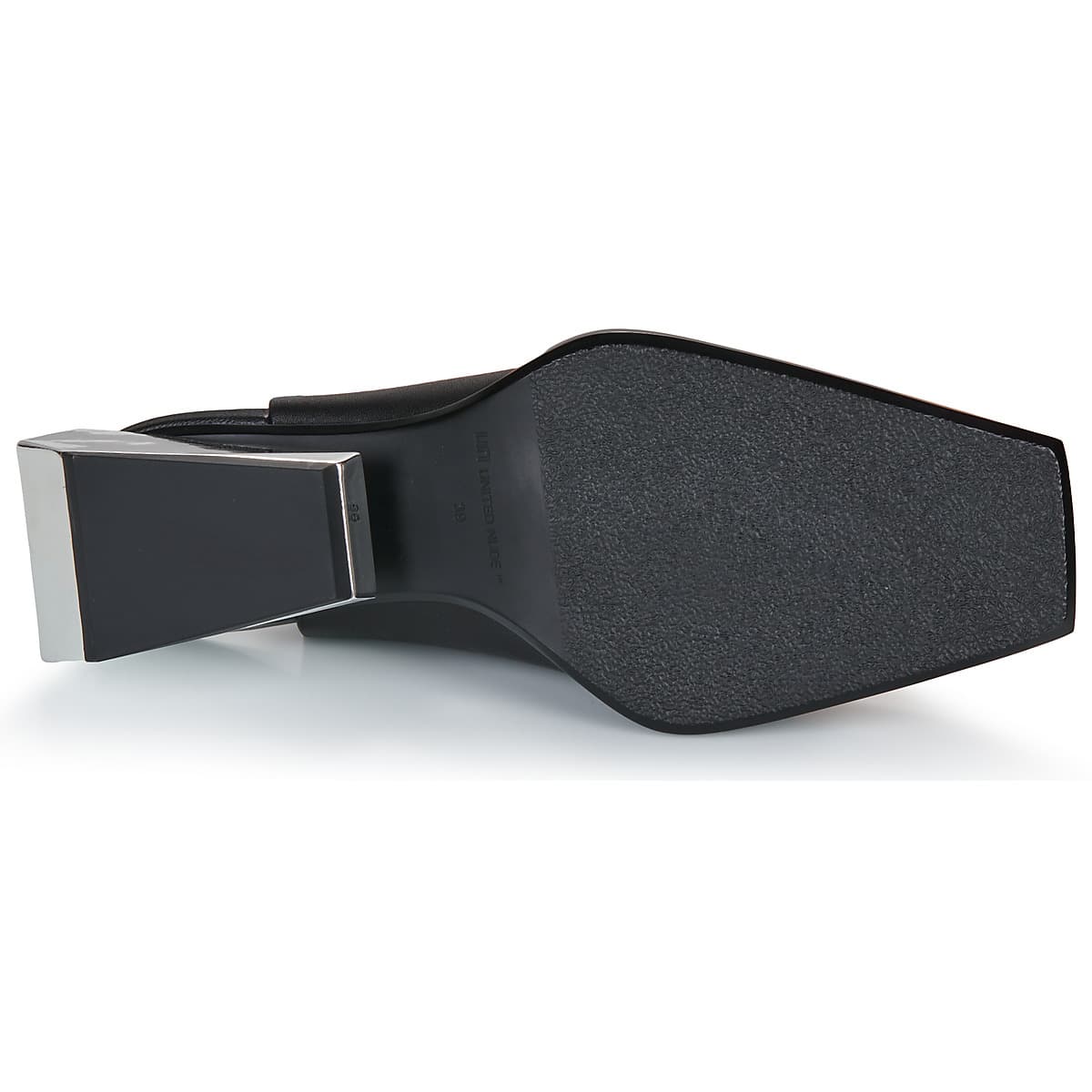 Women's Mules United nude Black