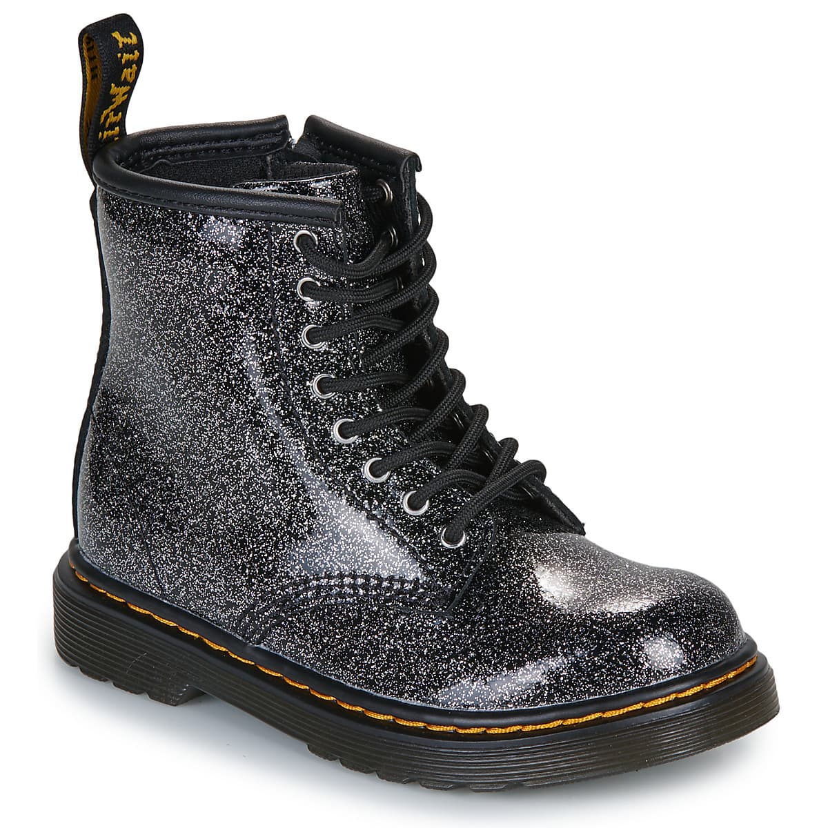Μπότες Dr. Martens 1460 T Black Silver Nebula Glitter
