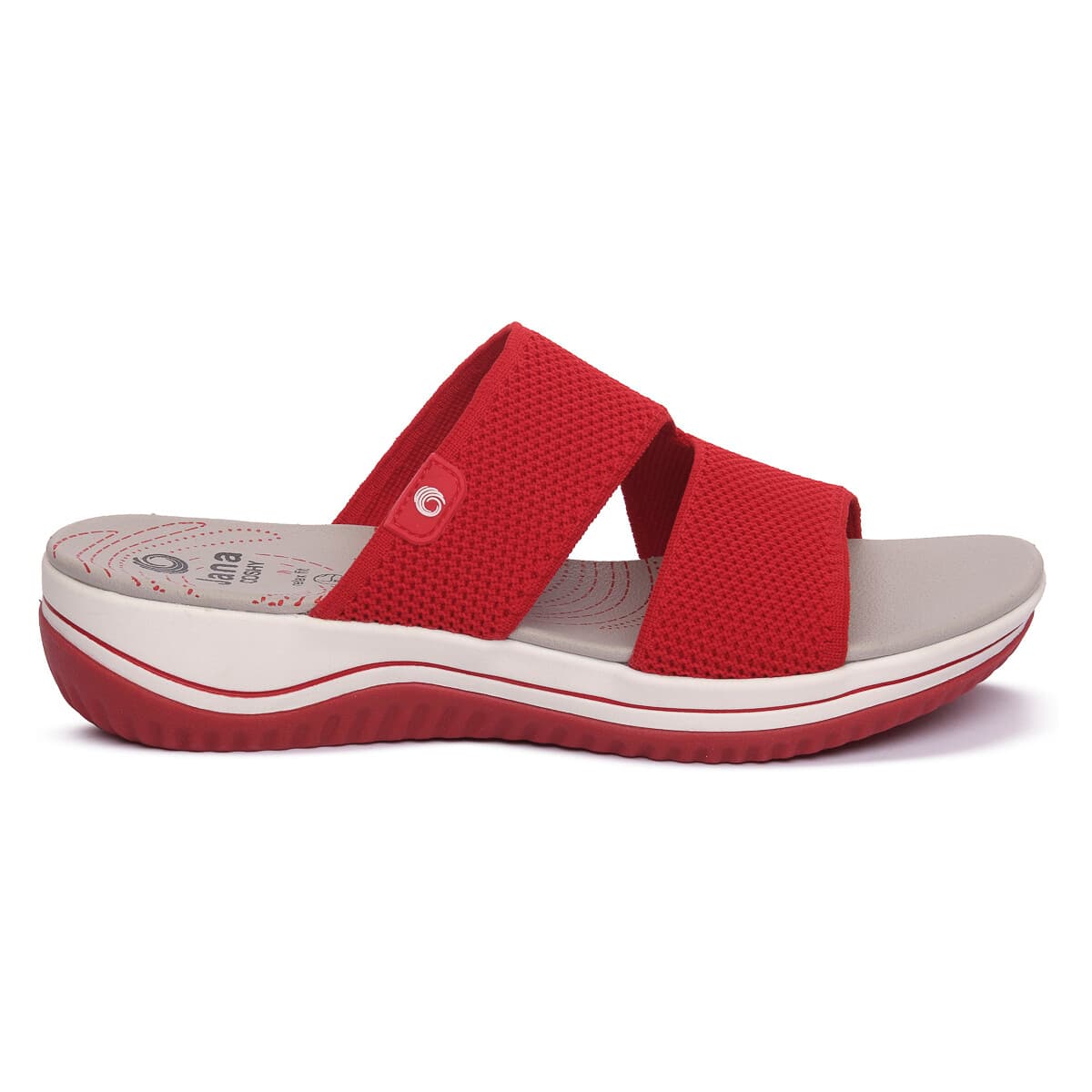 Women's Mules Jana Red