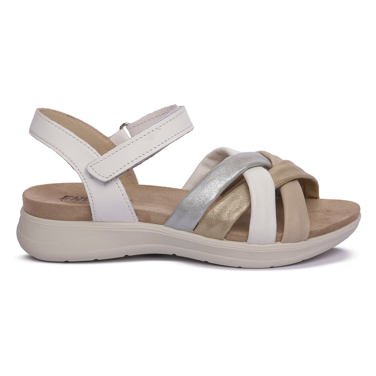 Women's Platforms Enval White