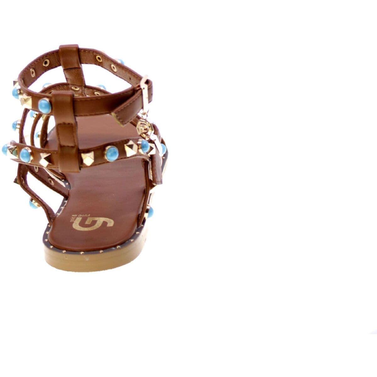 Women's Sandals Gold&gold Brown
